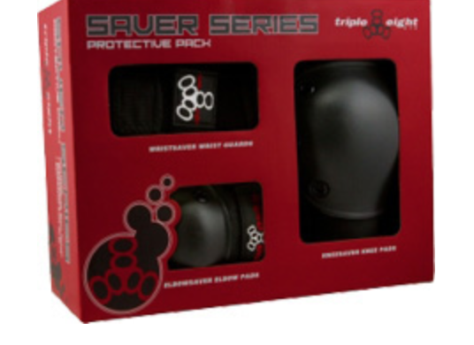 Saver Series 3-Pack Knee, Elbow, Wrist pads